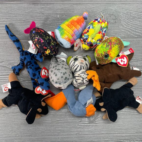 McDonald's TY Mini Teenie Beanie Babies Lot of 11! Vintage and Modern - Picture 1 of 7